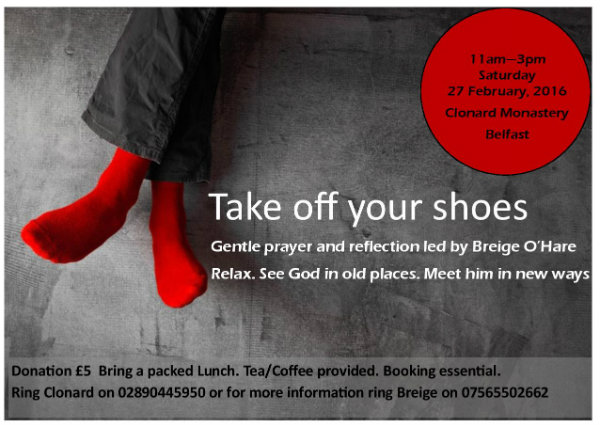 Take off your shoes, 27 Feb 2016