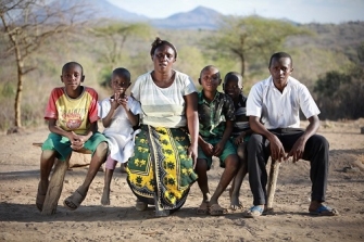 Madris and her family